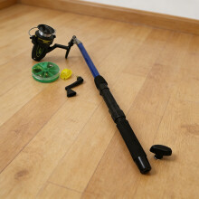 Fishing Rod Gear Set with Plastic Bait Fishing Rod Set for Pike Perch Zander