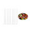 9 Pack Twisted Metal BBQ Kebab Skewer Sticks 38 cm 1