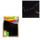 Black Chalkboard Set Includes 4 Coloured Chalks and Eraser 1