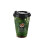TTZ Plastic Reusable Travel Coffee Cup 400ml Assorted Designs 1
