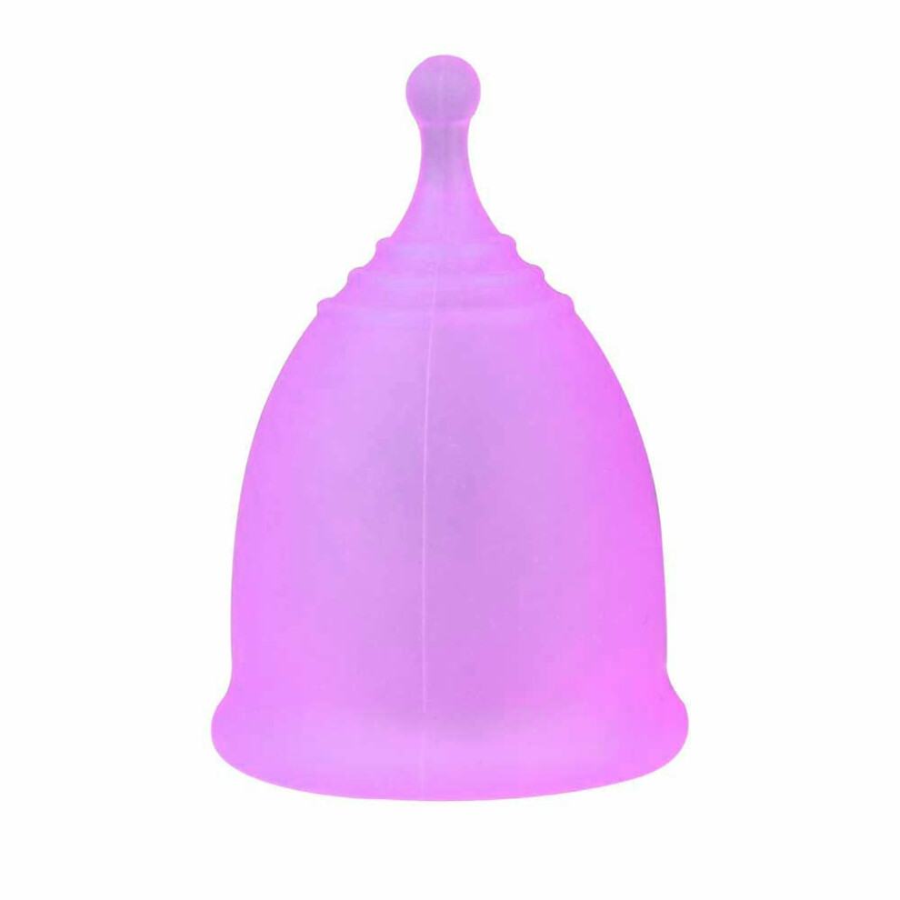 Purple 35Ml Medical Grade Silicone Menstrual Cup Reusable Lady Cup