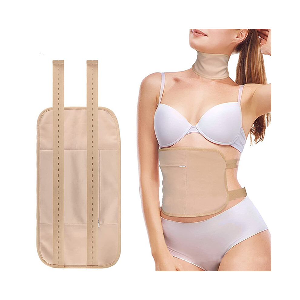 Reusable Organic Castor Oil Pack Kit for Liver, Aid Sleep, Muscles to Relax Improve Circulation for Belly