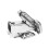2 PCS 165 Degree Kitchen Cabinet Hinges Soft Close Cupboard Hinges with Fixing Screws 3