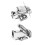 2 PCS 165 Degree Kitchen Cabinet Hinges Soft Close Cupboard Hinges with Fixing Screws 4