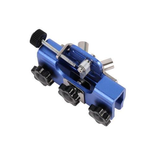 Chainsaw Sharpener Jig Hand-Cranked Sharpening Tool Portable Easy Clip Chainsaw Sharpener - Blue 2