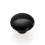 38mm Ceramic Single Hole Cupboard Handles Drawer Pulls Kitchen Cabinet Knobs - Black 4