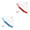 84cm Clear Transparent Umbrella with Coloured Border - Random Colour 2