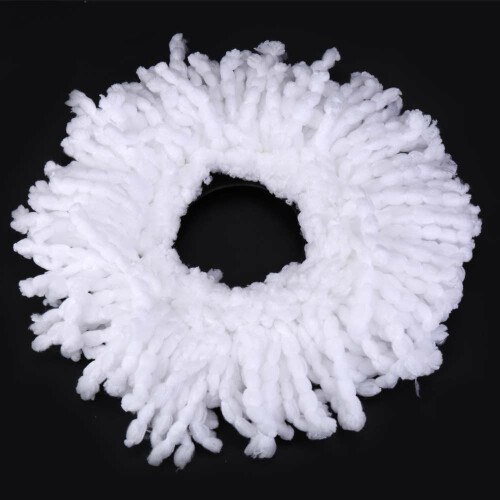 2pcs Replacement Mop Micro Fiber Head Refill for 360 Degree Rotating Spin Magic Mop Home Cleaning 2