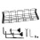 Under Desk Cable Tray Wire Cord Storage Rack Organizer No Drill Easy Install 5
