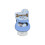 Plastic Cat Shaped Pet Grooming Brush Comb 9 x 9 cm - Random Colour 2
