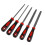 5 Pcs Metal Hand File Set Square Flat Round Half-Round Triangular Steel Files for Precision Crafting Woodworking DIY Projects 3