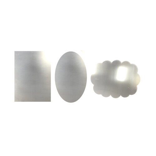 Large Plastic Mirror Sticker 30 x 40 cm Assorted Designs - Random Sent 2