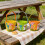 Small Felt Gift Bag Easter Basket Design 12 x 14cm Random Colours 2