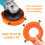 Drill Bit Sharpener for All Bits Power Drill Bit Grinding Attachment Handheld Angle Grinder Drill Bit Sharpener for 2-13mm Drill Bits Compatible with 2