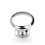 4PCS 28mm Zinc Alloy Round Stainless Steel Kitchen Cabinet Knobs Drawer Handles Cupboard Knobs 3