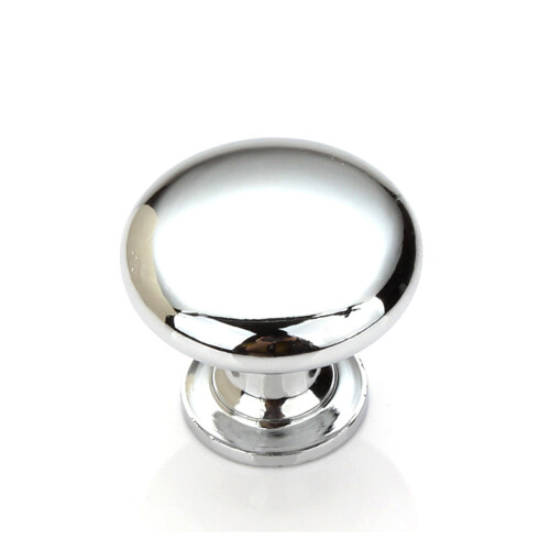 10PCS 28mm Zinc Alloy Round Stainless Steel Kitchen Cabinet Knobs Drawer Handles Cupboard Knobs 1