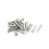 10PCS 28mm Zinc Alloy Round Stainless Steel Kitchen Cabinet Knobs Drawer Handles Cupboard Knobs 4
