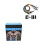 Resistance Bands Set 5pcs with Handle Strength Exercise Resistance Band for Home Use 2