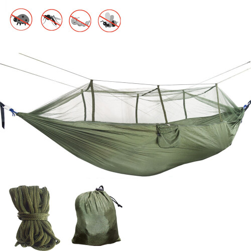 Double Person Camping Hammock with Mosquito Net 2
