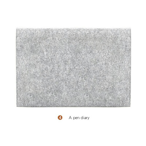 15.4 Inch MacBook Pro/iPad Sleeve Felt Laptop Protective Case - Grey 2