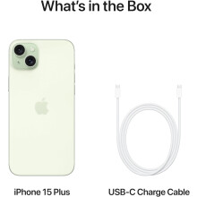 iPhone 15 Plus 128GB Green (Dual physical SIM + eSIM) - Refurbished