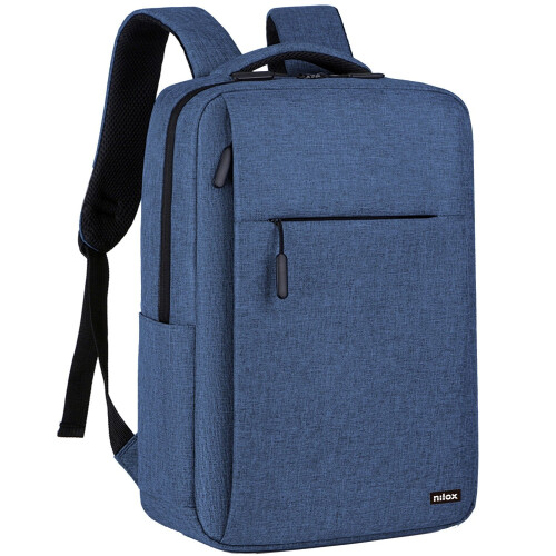 Batoh na notebook 15,6" - modrý, vodeodolný, polyesterový 1