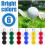 Elastic Silicone Golf Ball Wraps for Impact Resistance-rose red 7