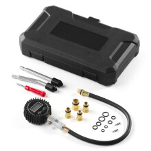 Compressietestkit voor Motoren - Duoku - Bereik 0,7-13,8 bars - voor Auto's en Motorfietsen - Set met Koffer
