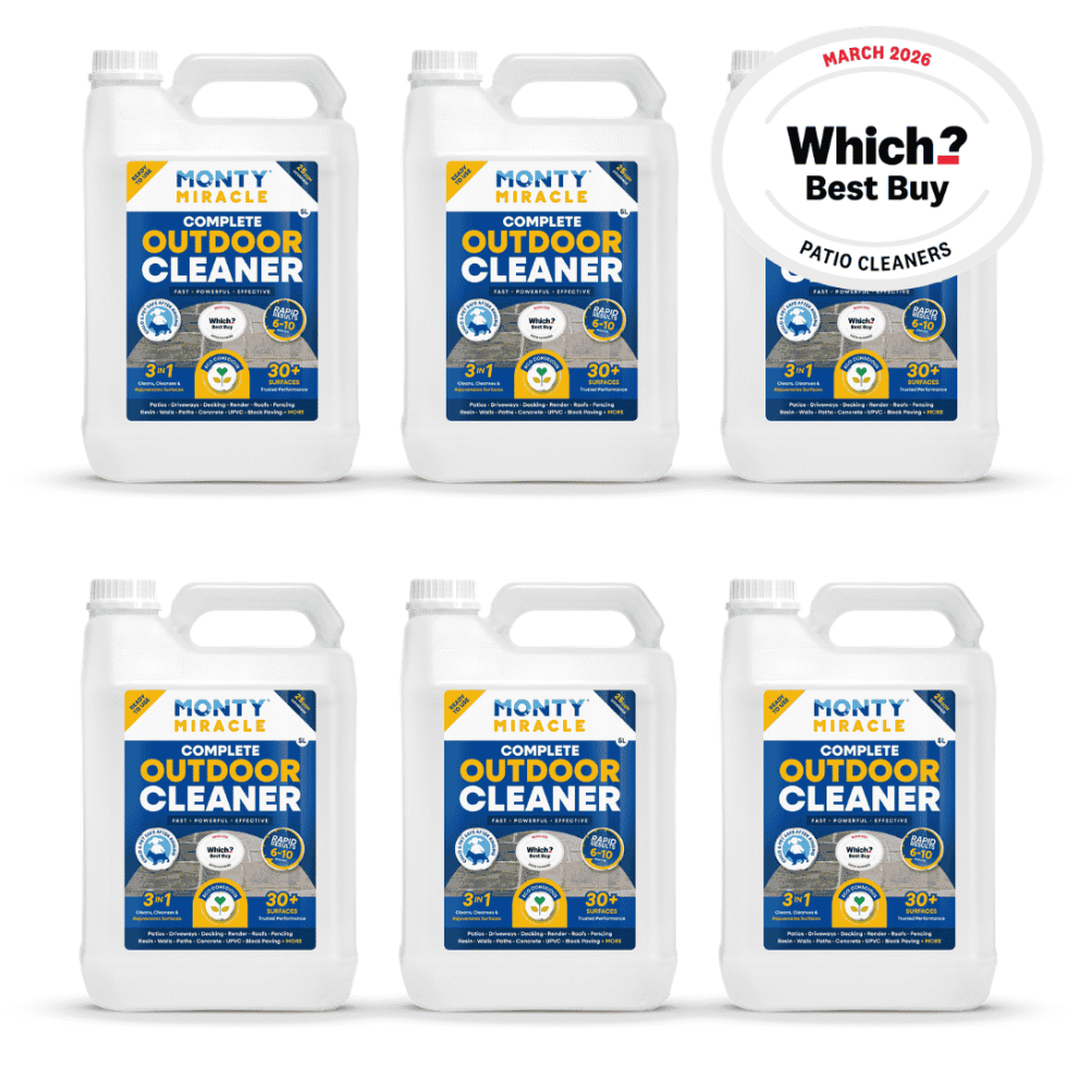 Monty Miracle (6 X 5L) Complete Outdoor Cleaner | Monty Miracle®