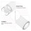 Pc Plastic Geometric Candle Mold for Wedding and Dinner Table Use 4
