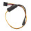 Durable Hard Drive Power Supply Cable Black Dc Female Extension 1