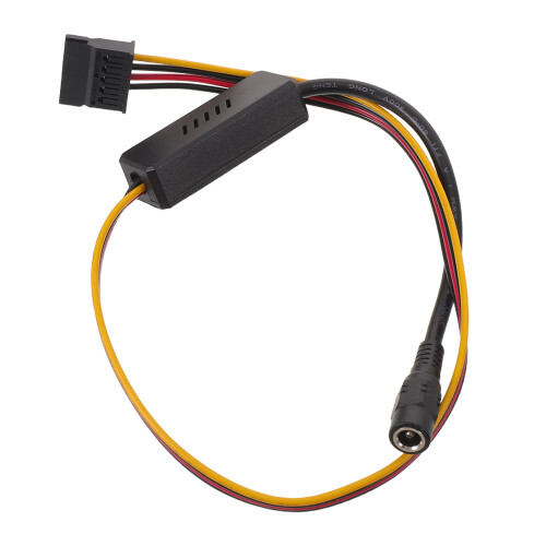 Durable Hard Drive Power Supply Cable Black Dc Female Extension