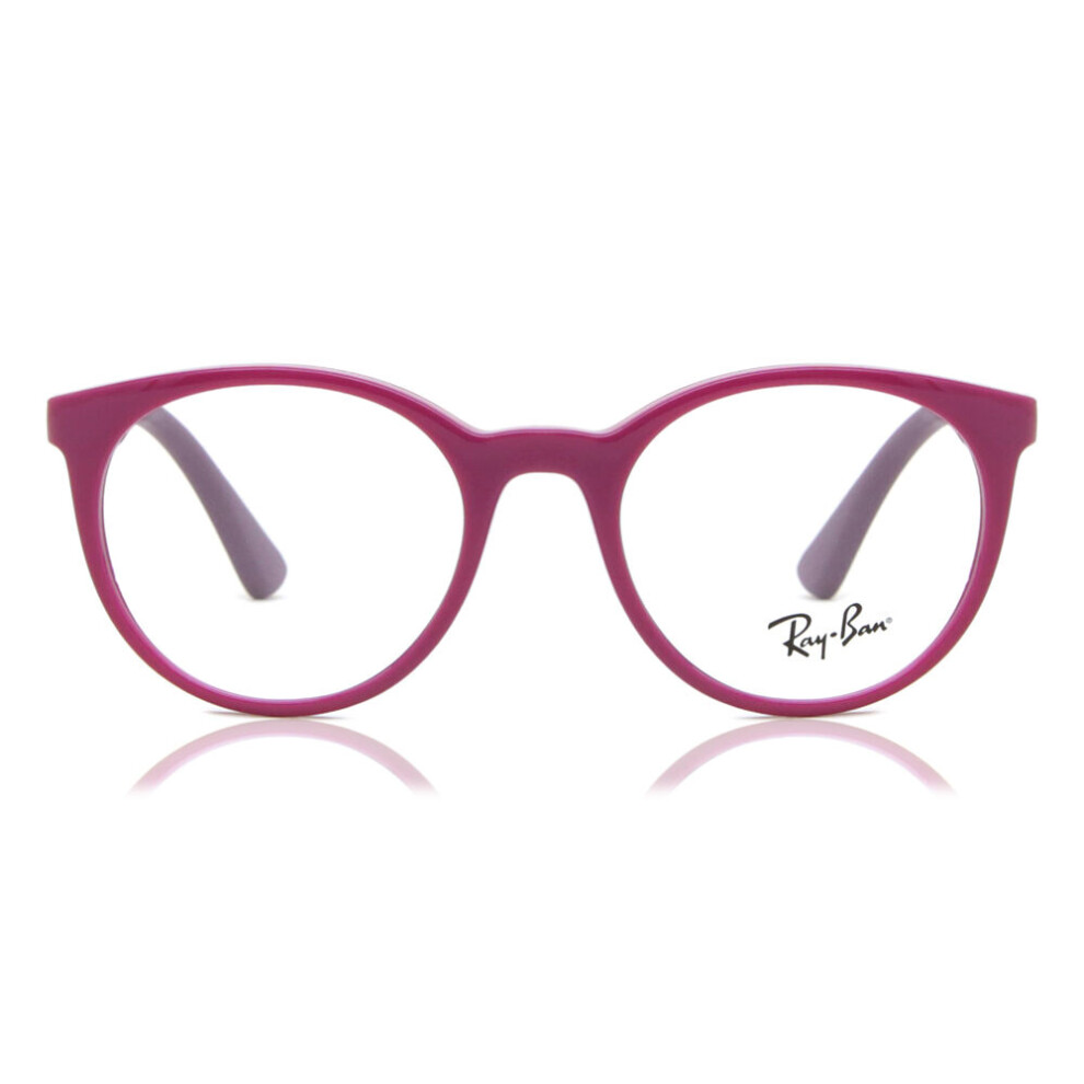 Ray-Ban Eyeglasses Kids Rb1628 Optics Kids Bio-Based - Fuchsia On Violet Frame Clear Lenses Polarized 48-17, RY1628 - Image 3
