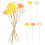 15Pcs Assorted Flower Reed Diffuser Sticks Natural Rattan for Home Use 1