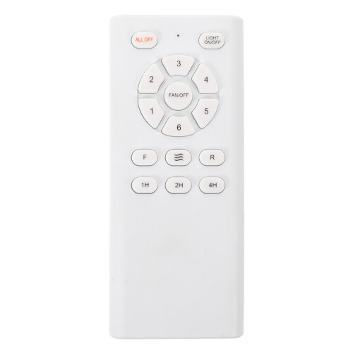 Draadloze Witte Fan Remote Controller Plastic Metalen Behuizing