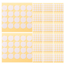 800Pcs Double-Sided White Candle Wick Adhesive Dots for Candle Making