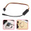 Durable Hard Drive Power Supply Cable Black Dc Female Extension 6