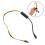 Durable Hard Drive Power Supply Cable Black Dc Female Extension 10