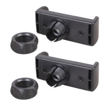 Pack of 2 Ball Socket Phone Clip Mount Holder Bases For