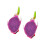 Tactiles Sensory Stimulation Toy Silicone Dragon Fruit-2pcs 1