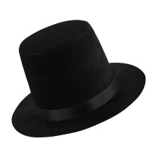 Breathable Portable Hat Comfortable Hat-black black ribbon