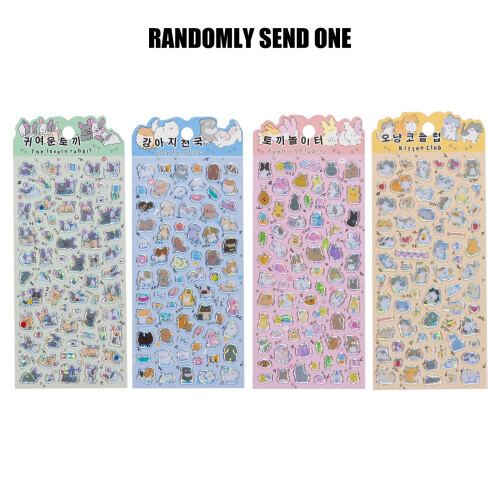 Puffier Sticker Leuke decoratieve sticker voor scrapbooking
