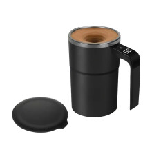 380ML Elektrischer Kaffeemischbecher Wasserdichter-Schwarz