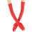 Delicate Sleeves Long Gloves Thin Elastic Sheer Gloves For-Red 1