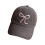 Adjustable Baseball Hat Breathable Cotton Cute-dark gray 1