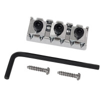 Tremolo Stabilizer 42mm 43mm Zincs Alloy-Silver 43x16.7x8.4mm