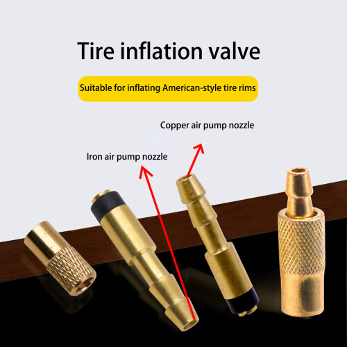 Leak Proof Air Chuck Fitting With Threaded Brass Nozzle-type A 1