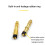 Leak Proof Air Chuck Fitting With Threaded Brass Nozzle-type A 7
