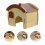 En Bois Pour Hamster Avec Tunnels 6