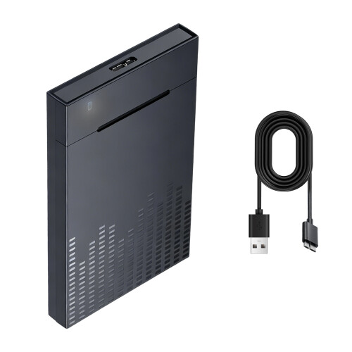 Quick Installation 2.5inch SATAs SSDs Enclosure for-USB Port